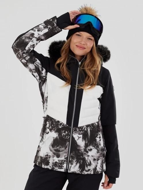 Fundango Salina Padded Jacket damen gesteppt skijacke weiß 2