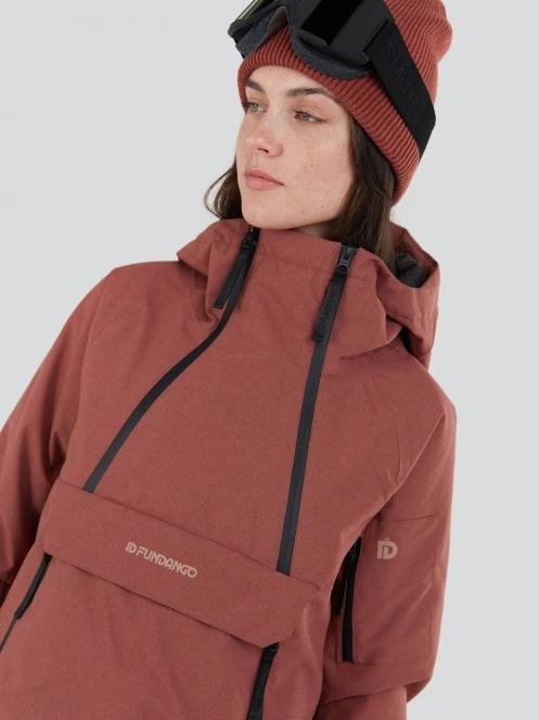Fundango Hooper ECO Anorak damen skijacke rosa 6