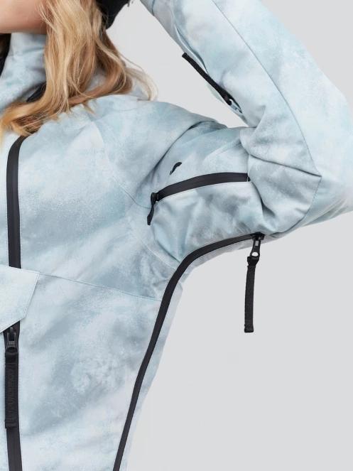 Fundango Hooper ECO Anorak damen skijacke hellblau 7