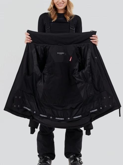 Fundango Punch Padded Jacket damen skijacke Schwarz 5