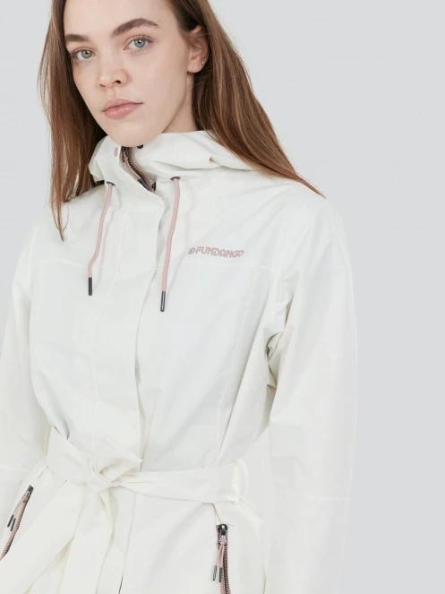 Fundango Regina II Waterproof Trench Jacket damen regenmantel sand 6