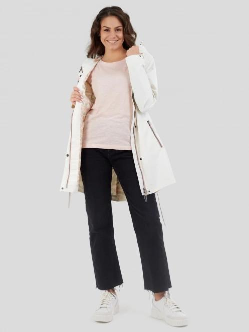 Fundango Regina II Waterproof Trench Jacket damen regenmantel sand 9