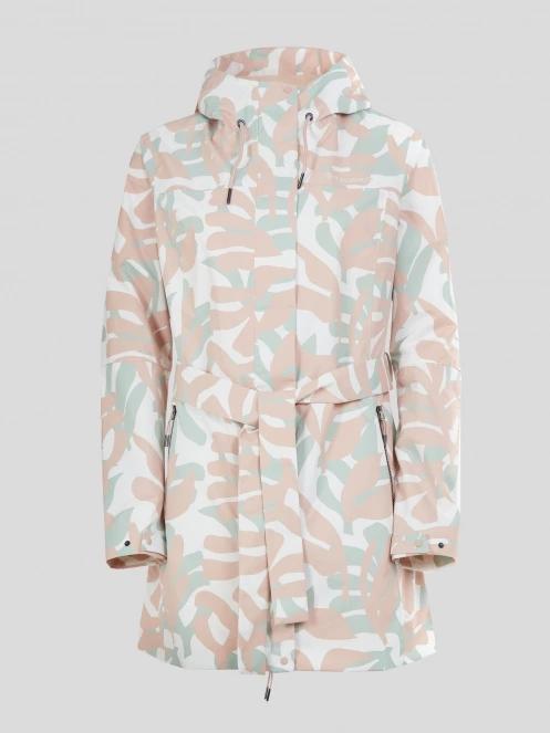 Fundango Regina II Waterproof Trench Jacket damen regenmantel rosa 9