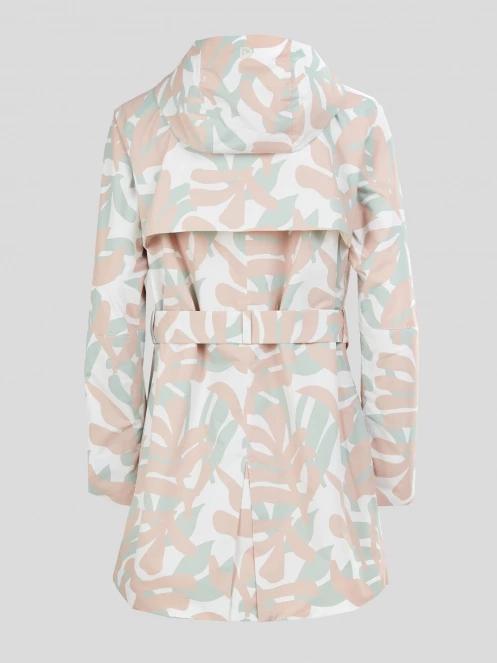Fundango Regina II Waterproof Trench Jacket damen regenmantel rosa 11