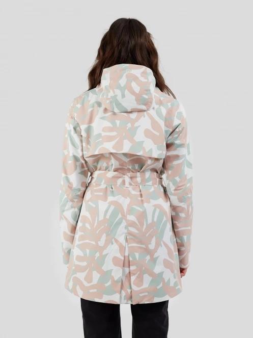 Fundango Regina II Waterproof Trench Jacket damen regenmantel rosa 3