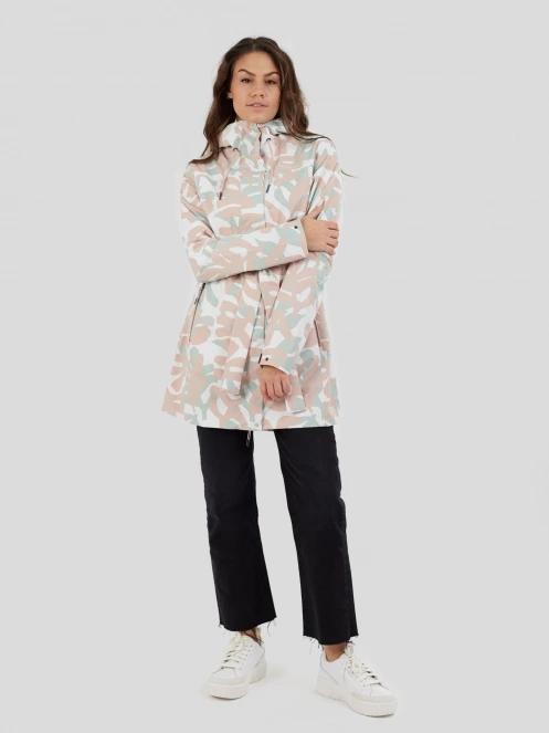 Fundango Regina II Waterproof Trench Jacket damen regenmantel rosa 4