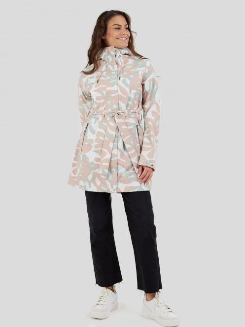 Fundango Regina II Waterproof Trench Jacket damen regenmantel rosa 5