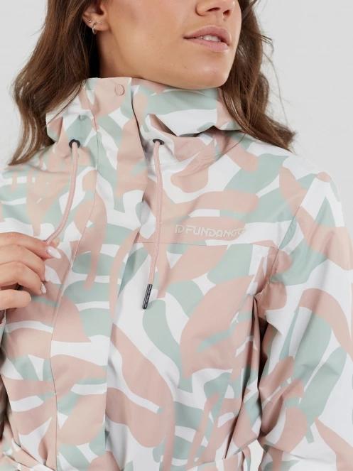 Fundango Regina II Waterproof Trench Jacket damen regenmantel rosa 6
