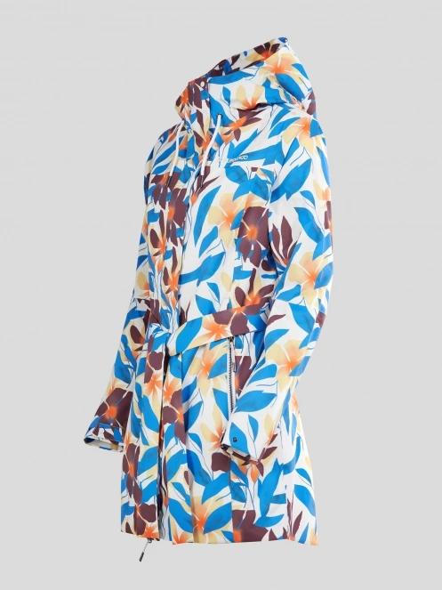 Fundango Regina II Waterproof Trench Jacket damen regenmantel blau 8