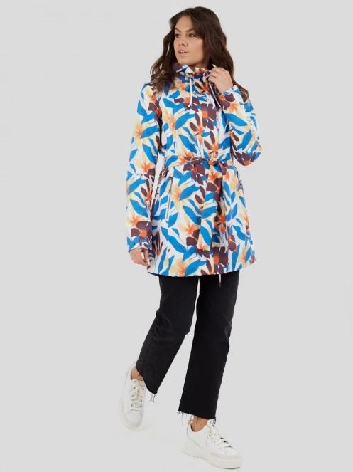 Fundango Regina II Waterproof Trench Jacket damen regenmantel blau 4