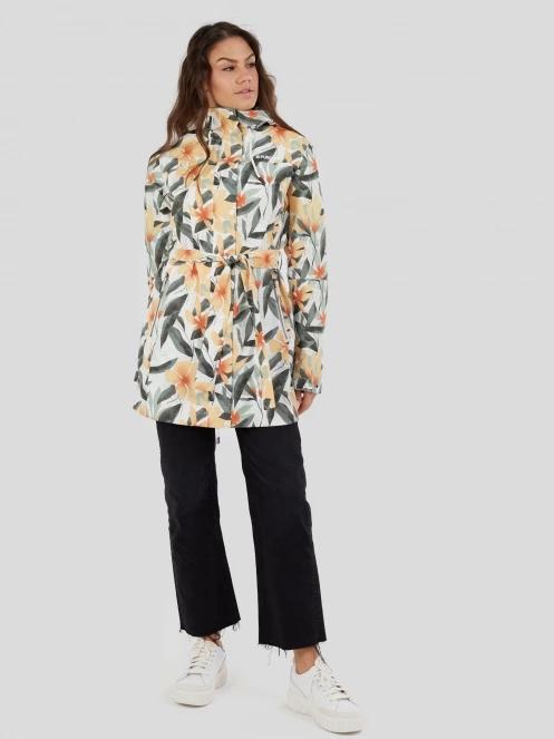 Fundango Regina II Waterproof Trench Jacket damen regenmantel weiß 4