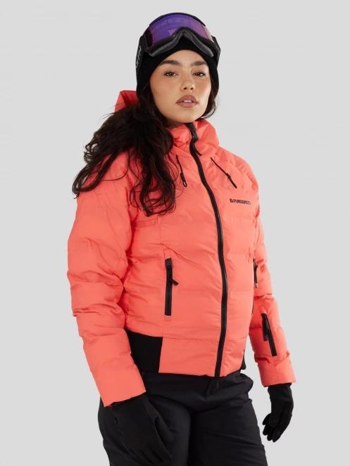 Fundango Zina Padded Jacket damen gesteppt skijacke rosa 2