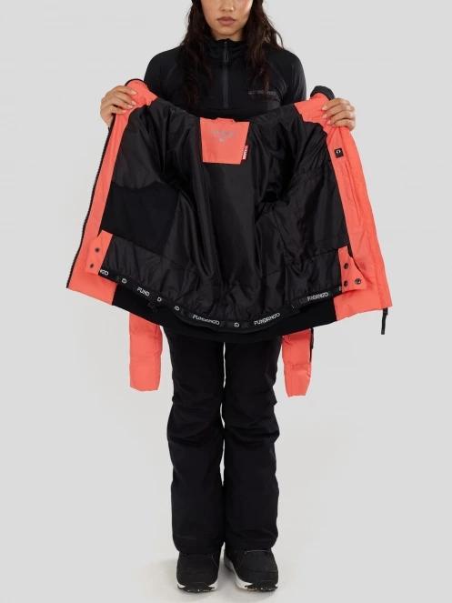 Fundango Zina Padded Jacket damen gesteppt skijacke rosa 5