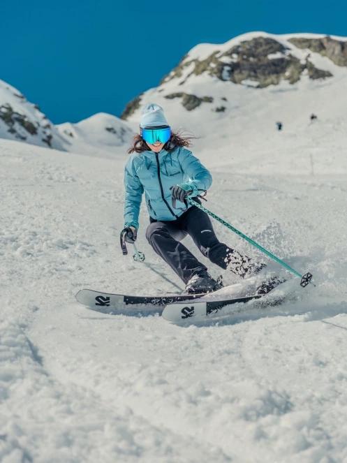 Fundango Zina Padded Jacket damen gesteppt skijacke blau 8