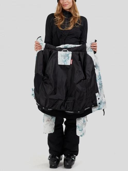 Fundango Zina Padded Jacket damen gesteppt skijacke weiß 5