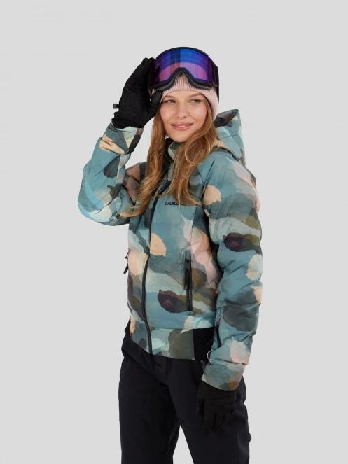 Fundango Zina Padded Jacket damen gesteppt skijacke grün 2
