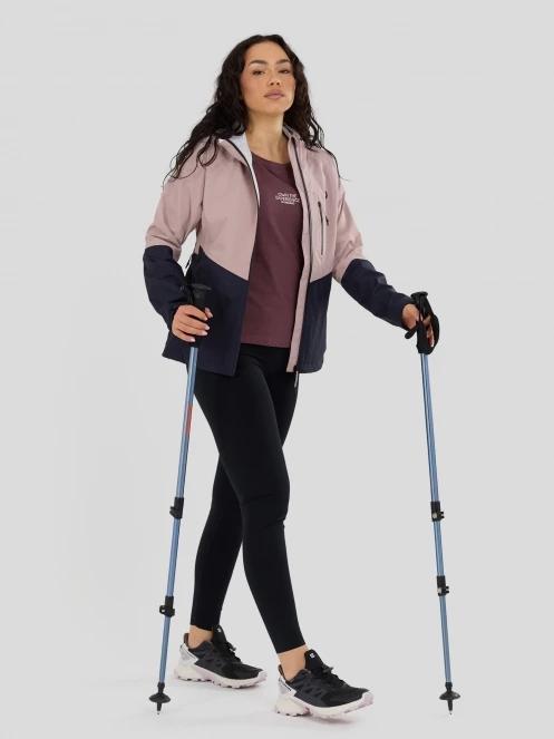 Fundango Piora II Waterproof Jacket damen regenmantel rosa 12