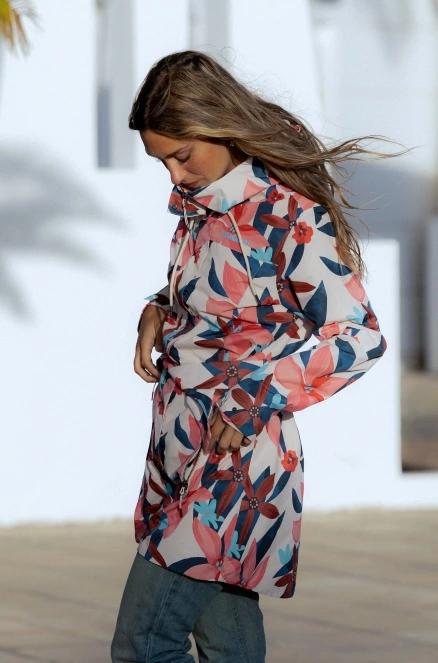 Fundango Regina III Waterproof Trench Jacket damen regenmantel sand 9