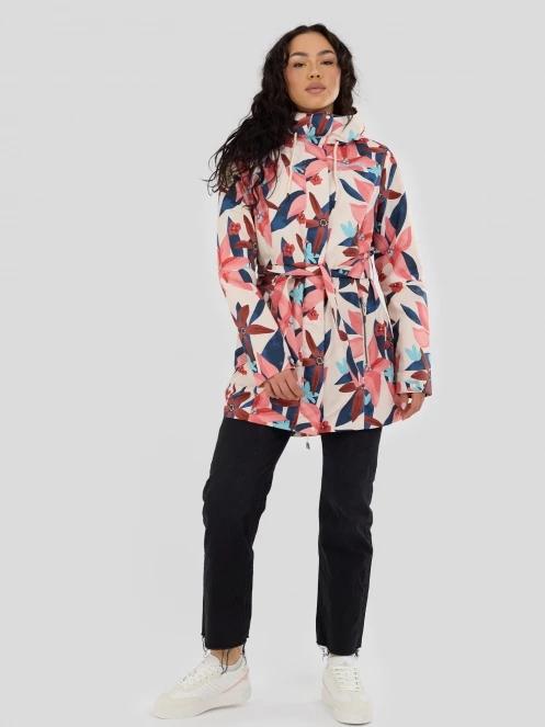 Fundango Regina III Waterproof Trench Jacket damen regenmantel sand 5