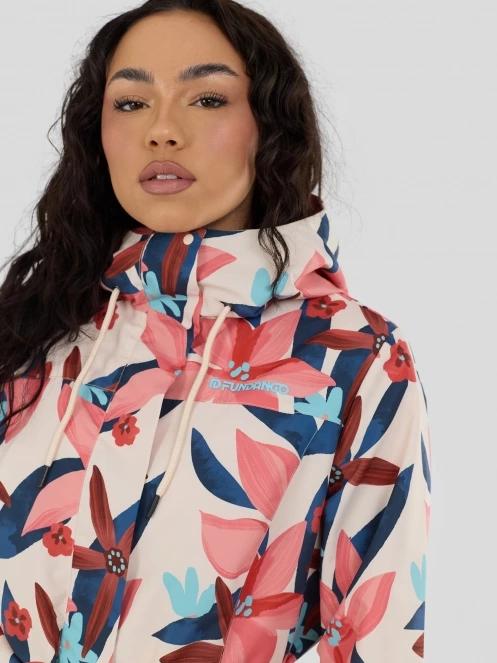 Fundango Regina III Waterproof Trench Jacket damen regenmantel sand 6