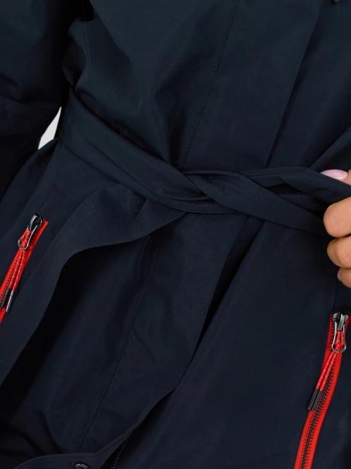 Fundango Regina III Waterproof Trench Jacket damen regenmantel dunkelblau 7