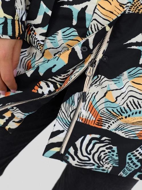 Fundango Regina III Waterproof Trench Jacket damen regenmantel Schwarz 6