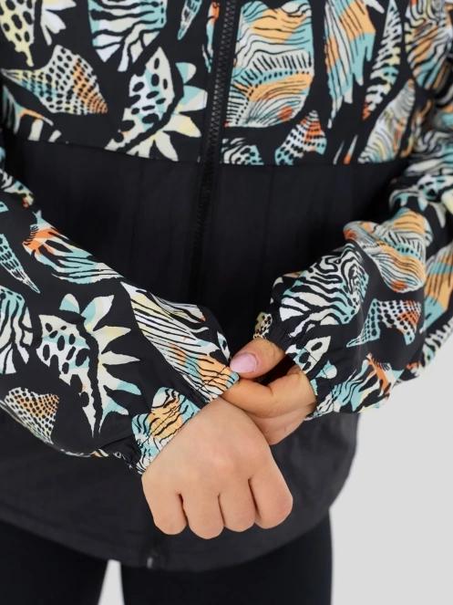 Fundango Cecil Windbreaker Jacket damen windjacke Schwarz 7