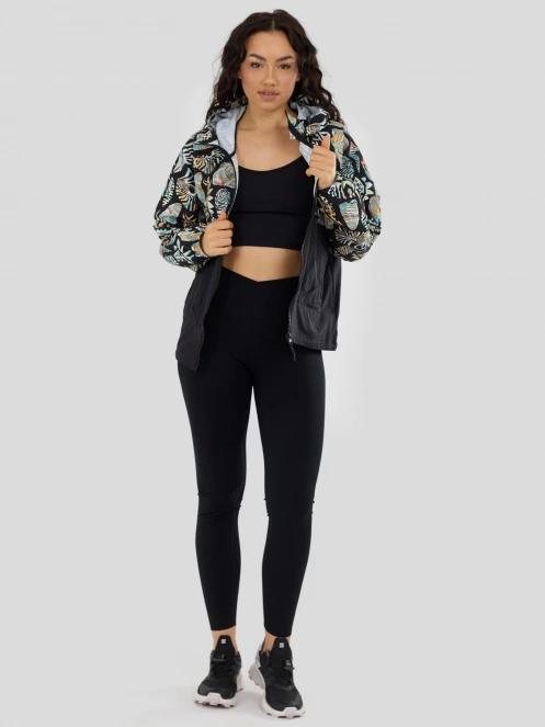 Fundango Cecil Windbreaker Jacket damen windjacke Schwarz 8