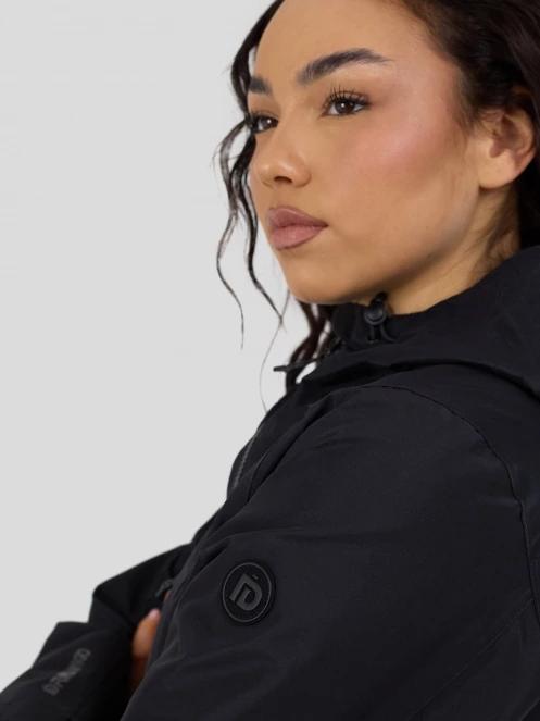 Fundango Yuma Raincoat damen regenmantel Schwarz 9