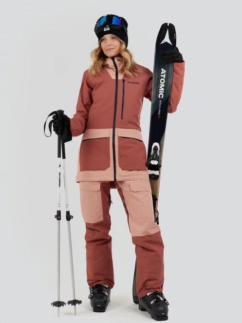 Fundango Sakura ECO Bib Pants damen skihose rosa 6