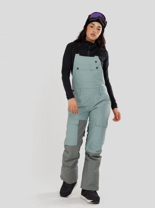 Fundango Sakura ECO Bib Pants damen skioveralls grün 2