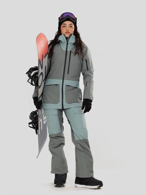 Fundango Sakura ECO Bib Pants damen skioveralls grün 4