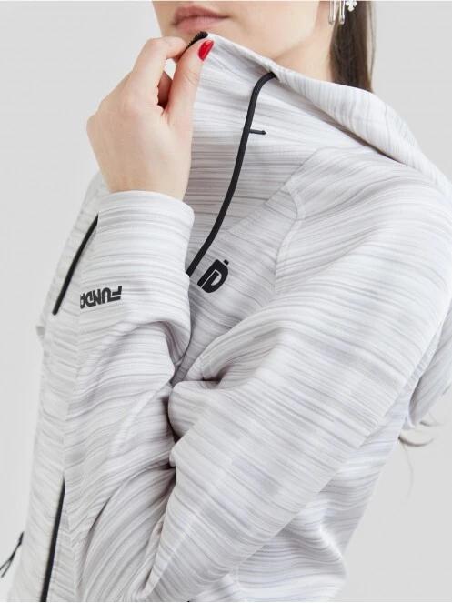 Fundango Draug Sweatshirt damen kapuzenpullover weiß 5