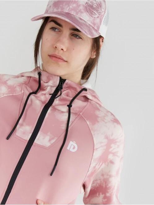 Fundango Draug Sweatshirt damen kapuzenpullover rosa 6