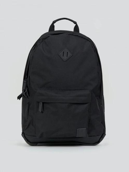 Fundango Plain Backpack rucksack Schwarz 2