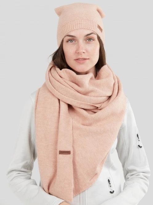 Fundango Nara Beanie damen strickmütze rosa 3