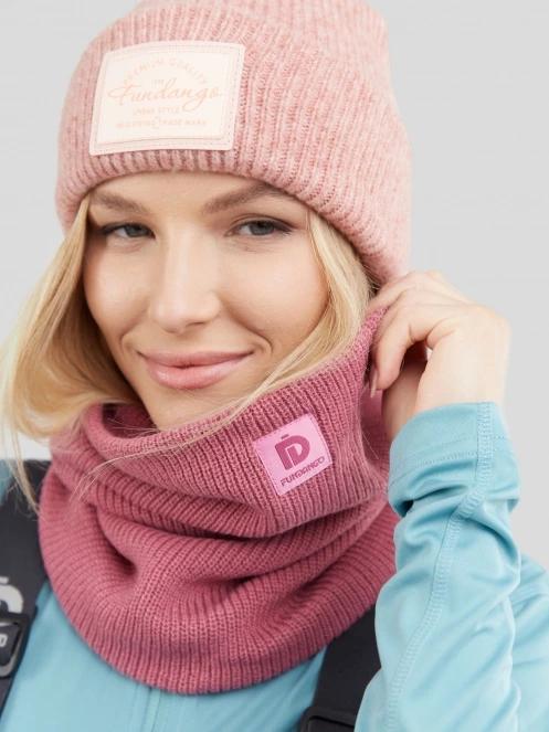 Fundango Elion Neckwarmer schlauchschal rosa 3