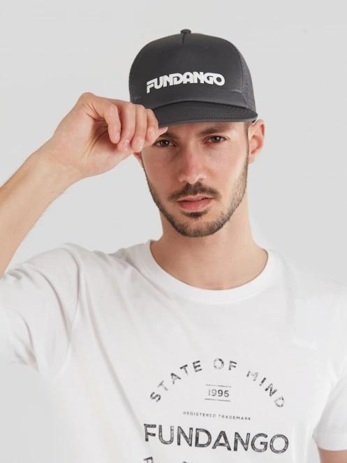 Fundango Nevis Snapback Trucker Hat herren baseballkappe grau 5