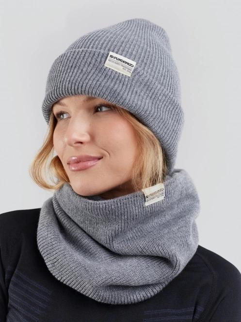Fundango Tara Beanie mütze grau 3