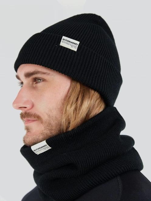 Fundango Tara Beanie strickmütze Schwarz 4