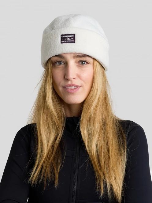 Fundango Zeo Fleece Beanie strickmütze weiß 3