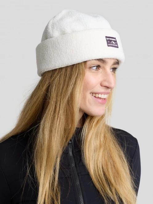 Fundango Zeo Fleece Beanie strickmütze weiß 4