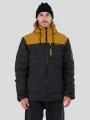 Fundango Passat Padded Jacket herren übergangsjacke Schwarz 1