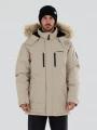 Fundango Spirit Parka Jacket herren wintermantel sand 1