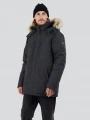 Fundango Spirit Parka Jacket herren wintermantel Schwarz 1