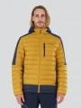 Fundango Matt Hooded Jacket herren gesteppt übergangsjacke gelb 1