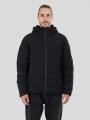 Fundango Hubble Padded Jacket herren gesteppt übergangsjacke Schwarz 1