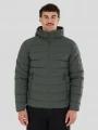 Fundango Hubble Padded Jacket herren gesteppt übergangsjacke Dunkelgrün 1
