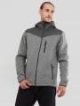 Fundango Ashford Insulated Fleece Jacket herren fleecepullover grau 1