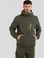 Fundango Alloy Hooded Softshell herren softshelljacken grün 1
